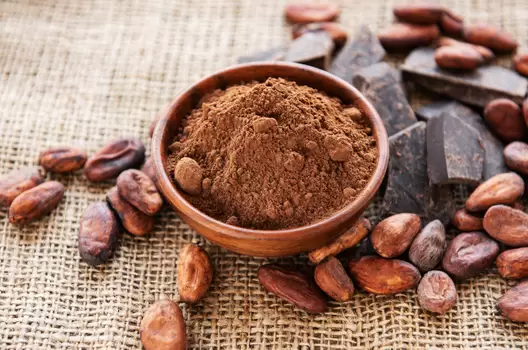 O cacau em produtos alimentícios