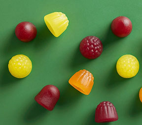 Gomas oferecem um formato conveniente e saboroso de suplementação