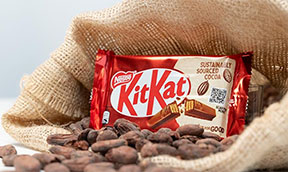 Nestlé lança primeiro KitKat usando cacau sustentável