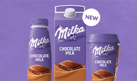 Arla Foods e Mondelez International lançam leite com chocolate Milka