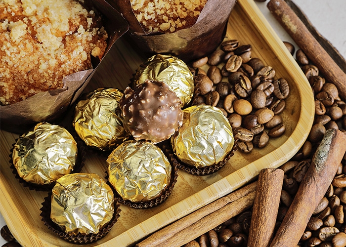 Ferrero Rocher reduz 40% de plástico em embalagens