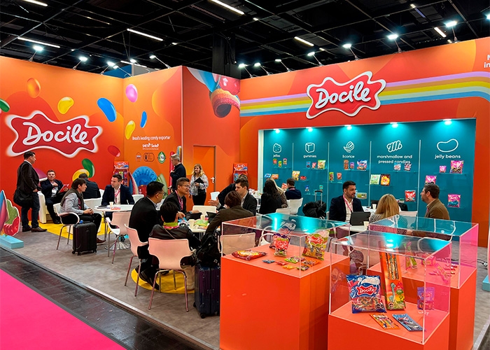 Docile participa da ISM, na Alemanha, com lançamento oficial do Jelly Beans e prospecção de novos mercados