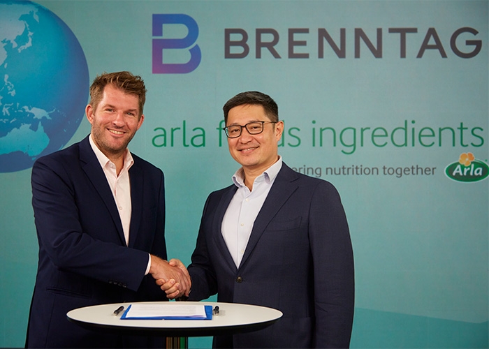 Arla Foods Ingredients e Brenntag ampliam parceria para o Sudeste Asiático