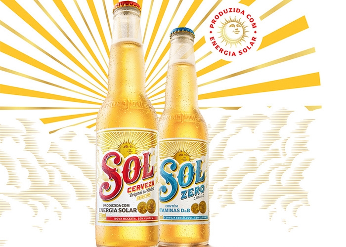 Cerveja Sol agora é SEM GLÚTEN e mira crescimento no Brasil