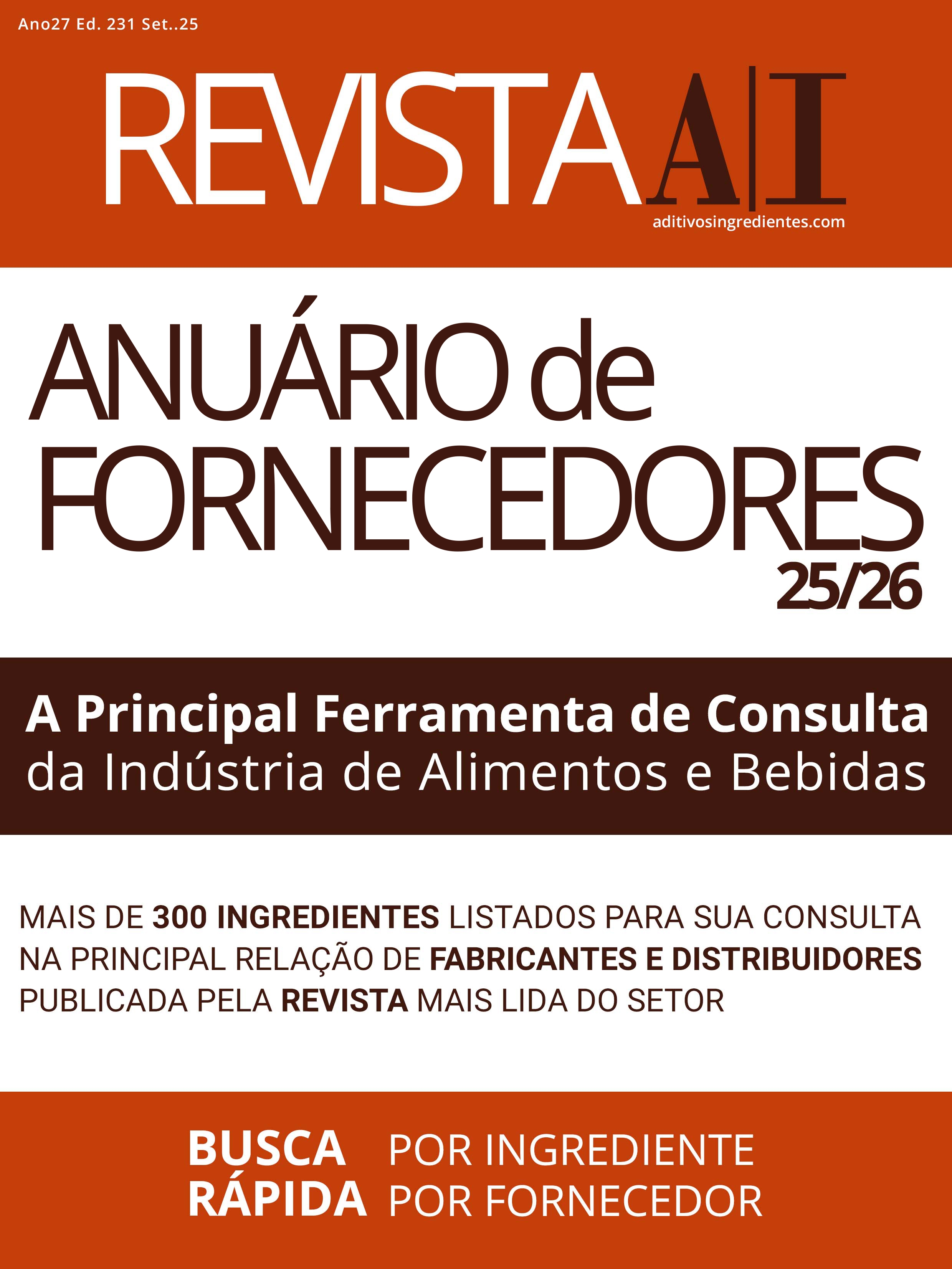 Anuário de Fornecedores 25/26