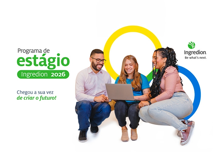 Ingredion abre inscrições para Programa de Estágio 2026